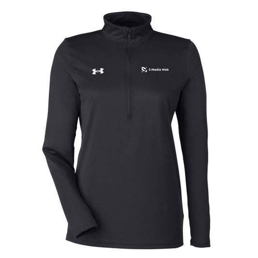 Under Armour Team Tech Half-Zip - Black - Ladies'