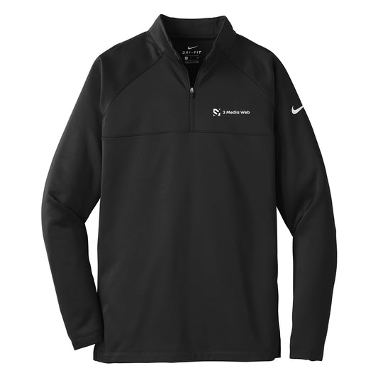 Nike Dri-FIT Stretch 1/2-Zip Cover-Up - Black