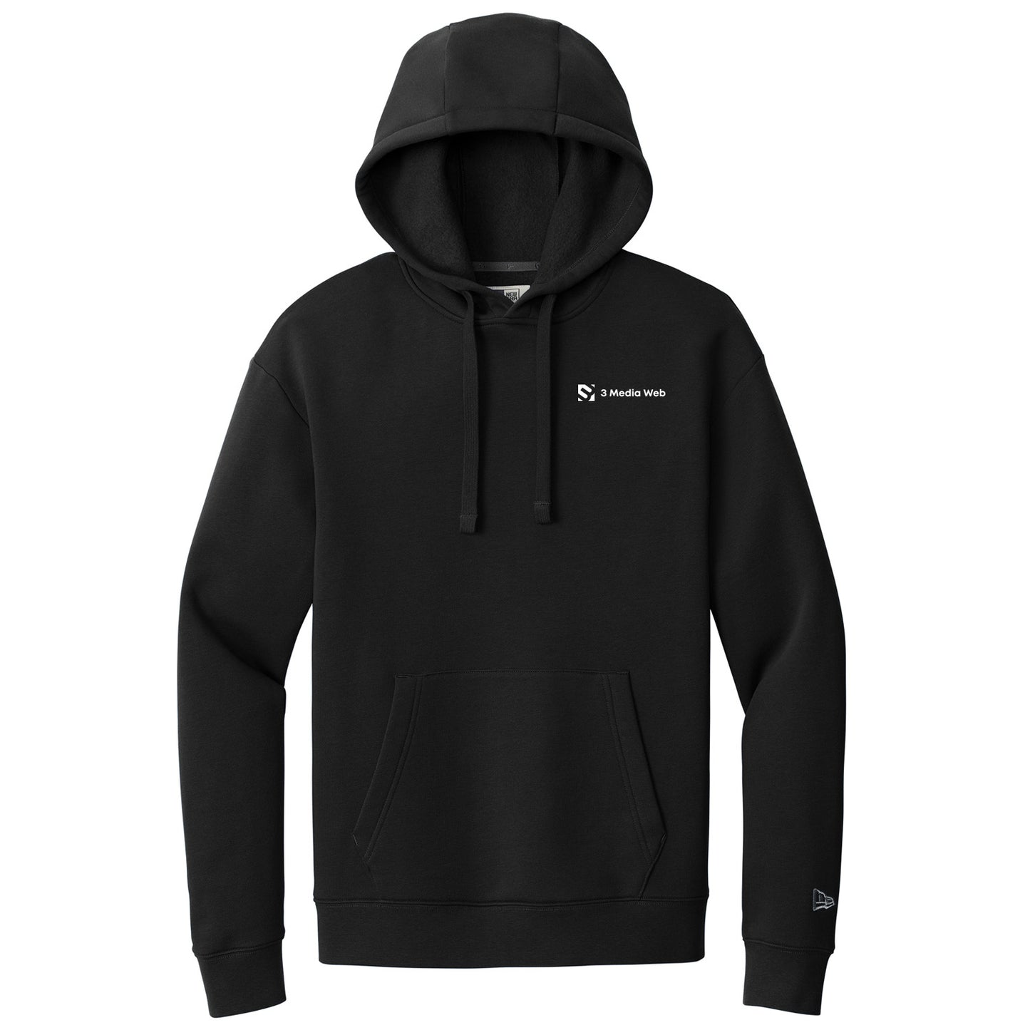 New Era Heritage Fleece Pullover Hoodie - Black